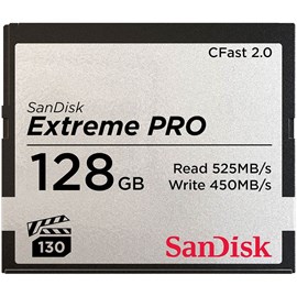 SanDisk SDCFSP-128G-G46B Extreme PRO CFast 2.0 128GB Bellek Kartı 525MB/430MB