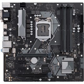 Asus PRIME H370M-PLUS DDR4 Çift M.2 HDMI DVI LED Lga1151 mATX