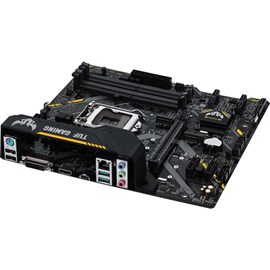 Asus TUF B360M-PLUS GAMING DDR4 M.2 DVI HDMI Aura RGB Lga1151 mATX