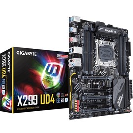 Gigabyte X299 UD4 DDR4 M.2 RGB Fusion 16x Lga2066 ATX