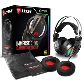MSI Immerse GH70 Gaming Mikrofonlu Kulaklık