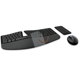 Microsoft L5V-00016 Sculpt Ergonomic Desktop Kablosuz Klavye Mouse Set TR