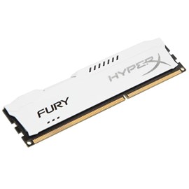 HyperX HX318C10FWK2/8 Fury White 8GB (2x4GB) 1866MHz DDR3 CL10 PnP Dual Kit
