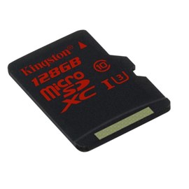Kingston SDCA3/128GB microSDXC 128GB UHS-I U3 Bellek Kartı 90MB