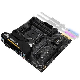 Asus TUF B450M-PLUS GAMING DDR4 M.2 HDMI DVI Aura LED 16x AM4 mATX