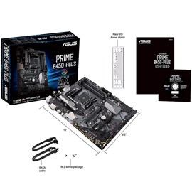 Asus PRIME B450-PLUS DDR4 M.2 HDMI DVI RGB LED 16x AM4 ATX