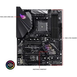 Asus ROG STRIX B450-F GAMING DDR4 M.2 HDMI DP Aura LED 16x AM4 ATX