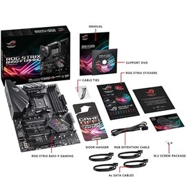 Asus ROG STRIX B450-F GAMING DDR4 M.2 HDMI DP Aura LED 16x AM4 ATX