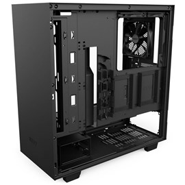 NZXT CA-H500B-B1 H500 Mat Siyah Temperli Cam ATX PSUsuz Kasa