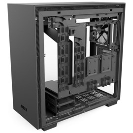 NZXT CA-H700B-B1 H700 Mat Siyah Temperli Cam ATX PSUsuz Kasa