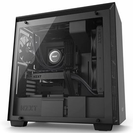 NZXT CA-H700B-B1 H700 Mat Siyah Temperli Cam ATX PSUsuz Kasa