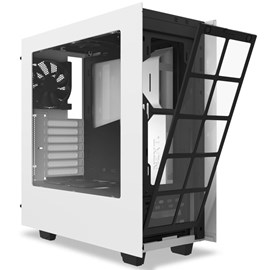 NZXT CA-S340W-W1 S340 Mat Beyaz Pencereli ATX PSUsuz Kasa