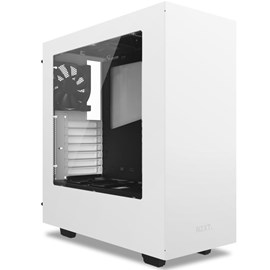 NZXT CA-S340W-W1 S340 Mat Beyaz Pencereli ATX PSUsuz Kasa