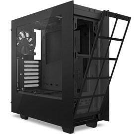 NZXT CA-S340W-B1 S340 Mat Siyah Pencereli ATX PSUsuz Kasa