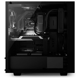 NZXT CA-S340W-B3 S340 Elite Mat Siyah Pencereli ATX PSUsuz Kasa