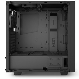 NZXT CA-S340W-B3 S340 Elite Mat Siyah Pencereli ATX PSUsuz Kasa