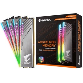 Gigabyte GP-AR32C16S8K2SU416R AORUS RGB Limited 16GB (2x8GB) DDR4 3200MHz Dual Kit CL16 XMP
