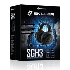 Sharkoon SKILLER SGH3 Siyah Mikrofonlu Gaming Kulaklık