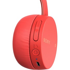 Sony WHCH400R.CE WH-CH400 Kırmızı Bluetooth Kablosuz Kulaklık