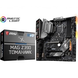 MSI MAG Z390 TOMAHAWK DDR4 M.2 HDMI DP RGB Lga1151 ATX