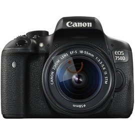 Canon EOS 750D 24.2Mp EF-S 18-55 STM Lens Kit Full HD Dijital SLR Fotoğraf Makinası