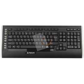 A4 Tech 9300F Kablosuz Siyah Q TR Multimedya Klavye-Optik Mouse Seti