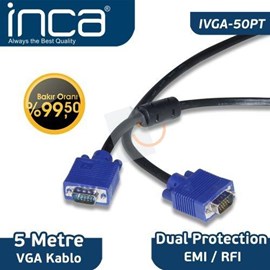 Inca IVGA-15PT 5 Metre VGA to VGA Kablo