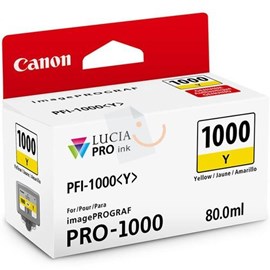 Canon PFI-1000 Yellow 0549C001 Mürekkep Kartuş PRO-1000