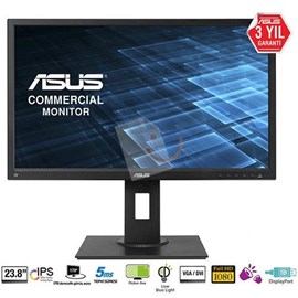 Asus BE249QLB 24 5ms Full HD DVI DP D-Sub Usb Hoparlör IPS Led Prof. Monitör