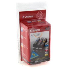 Canon Cli-521 C/M/Y Üç Renkli Multipack Kartuş IP4700 MP550 MP990 MX860