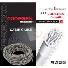 Codegen CAT-5E UTP 24AWG 305Mt Network Kablosu
