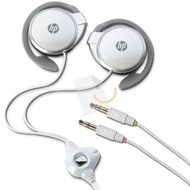 HP F9B09AA H2000 Beyaz Mikrofonlu Stereo Çengelli Kulaklık