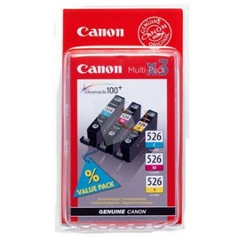 Canon Cli-526 C/M/Y Üç Renkli Multipack Mürekkep Kartuşu IP4850 MG5150