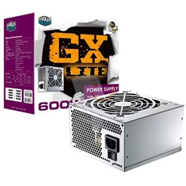 Cooler Master RS600-ASABL3-EU GX LITE 600W Aktif PFC 120mm Fanlı PSU