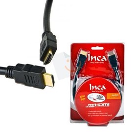INCA IHH-04 1.8 Metre HDMI-HDMI 1.4 Bağlantı Kablosu Altın Kaplama