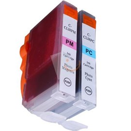 Canon CLI-8PC/PM Multipack Foto Kırmızı ve Foto Mavi Kartuş IP3300 IP5200R  IX4000 MP530 MX700 MX850