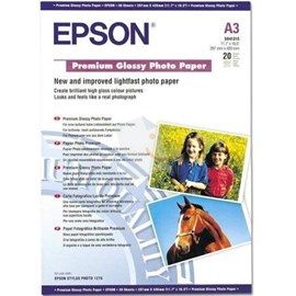 Epson C13S041315 Premium Glossy Fotoğraf Kağıdı A3 20 Adet