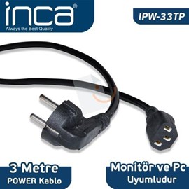 Inca IPW-33TP Power Kablosu 3m