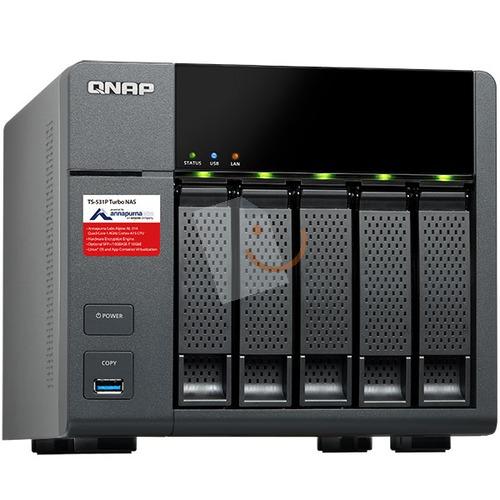 QNAP TS-531P 2GB NAS Depolama Ünitesi