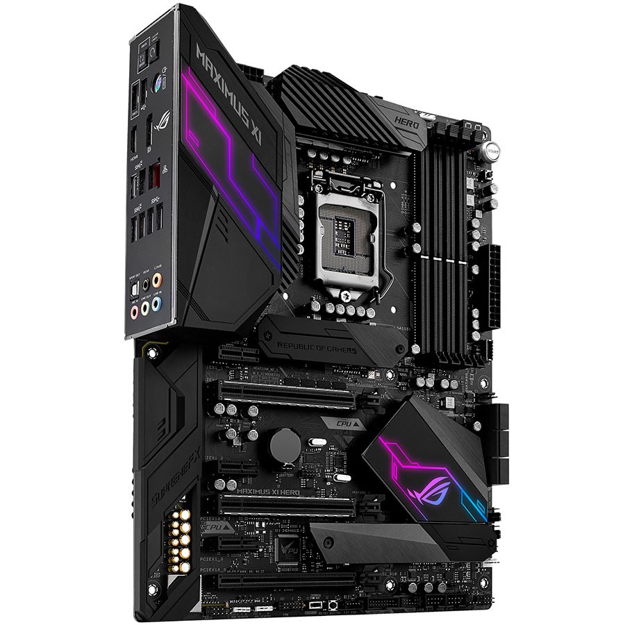 Asus ROG MAXIMUS XI HERO Z390 DDR4 Dual M.2 HDMI DP Lga1151 ATX