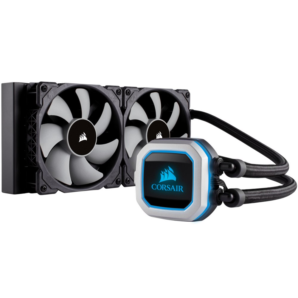 Corsair CW-9060033-WW Hydro H100i Pro RGB 240mm Sıvı Soğutma Kiti