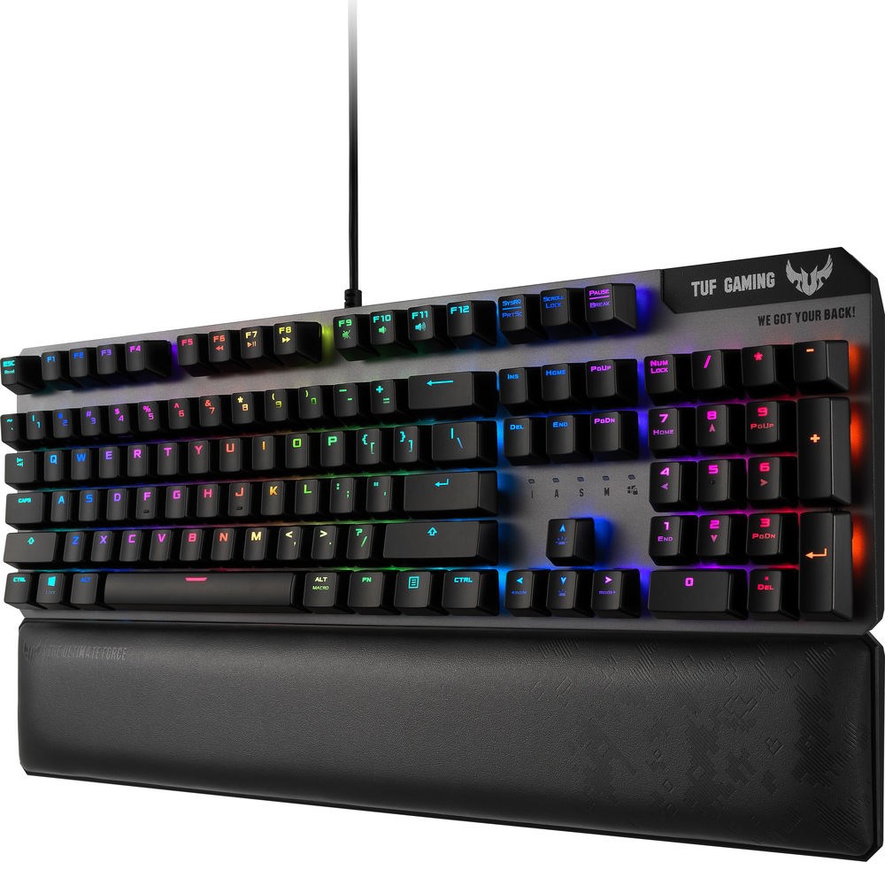 Asus TUF GAMING K7 Sync RGB Optik Mekanik Gaming USB Klavye Q TR