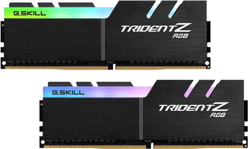 G.SKILL F4-4600C18D-16GTZR TRIDENT Z RGB LED DDR4-4600Mhz CL18 16GB (2X8GB) DUAL (18-22-22-42) 1.45V