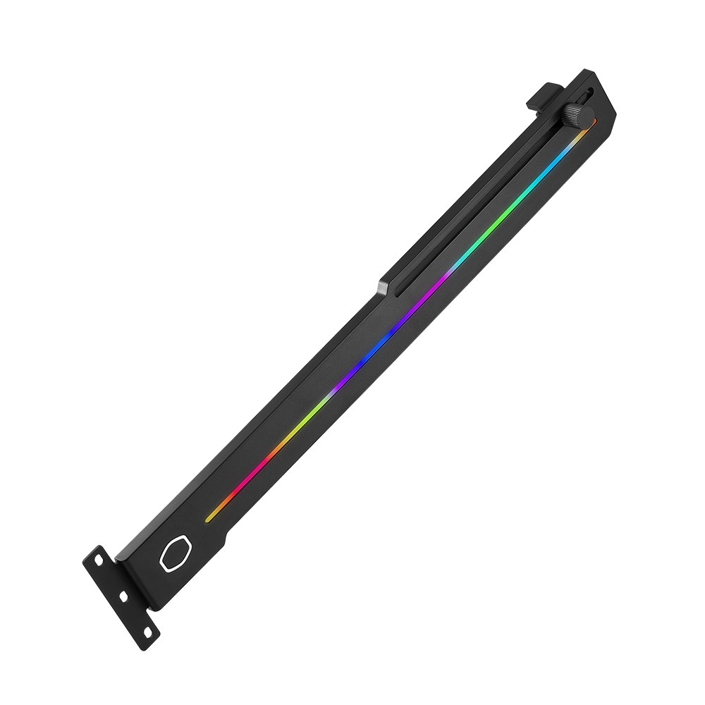 Cooler Master support bracket van glas voor grafische kaarten - c't Cooler Master support bracket van glas voor grafische kaarten - c't