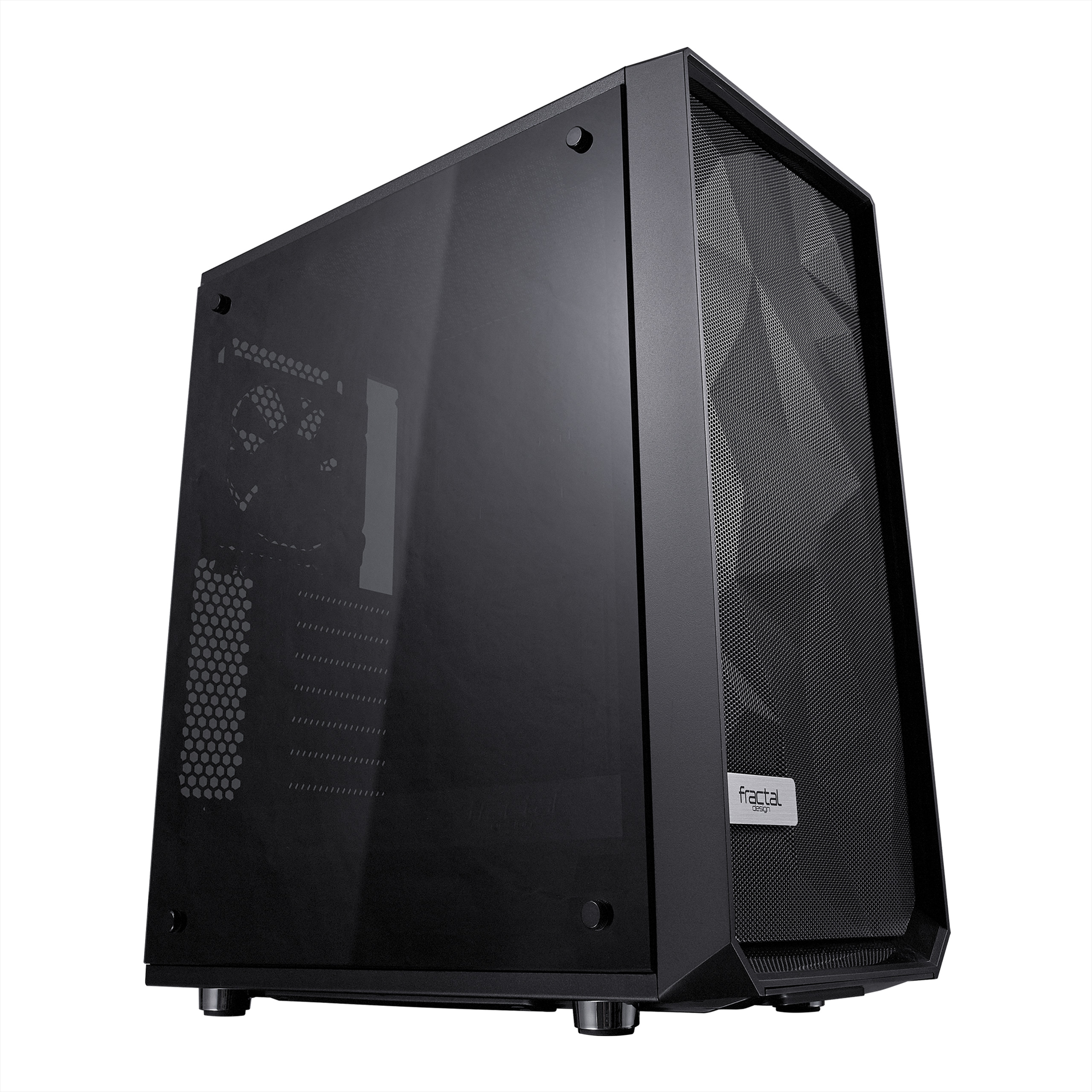 Fractal Design Meshify C Dark Temper Camlı Siyah Oyuncu Bilgisayar Kasası