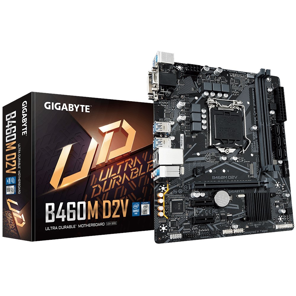 Gigabyte B460M D2V Intel 1200 mATX Anakart