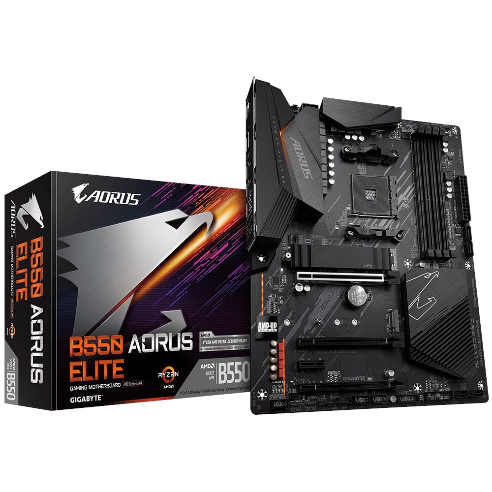 Gigabyte B550 Aorus Elite 4000mhz(Oc) Ddr4 Soket Am4 M.2 Hdmı Dp Atx Anakart