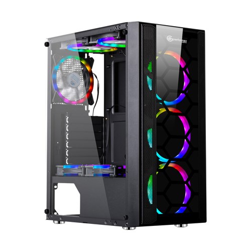  Performax Trinity Siyah Pencereli RGB ATX Kasa