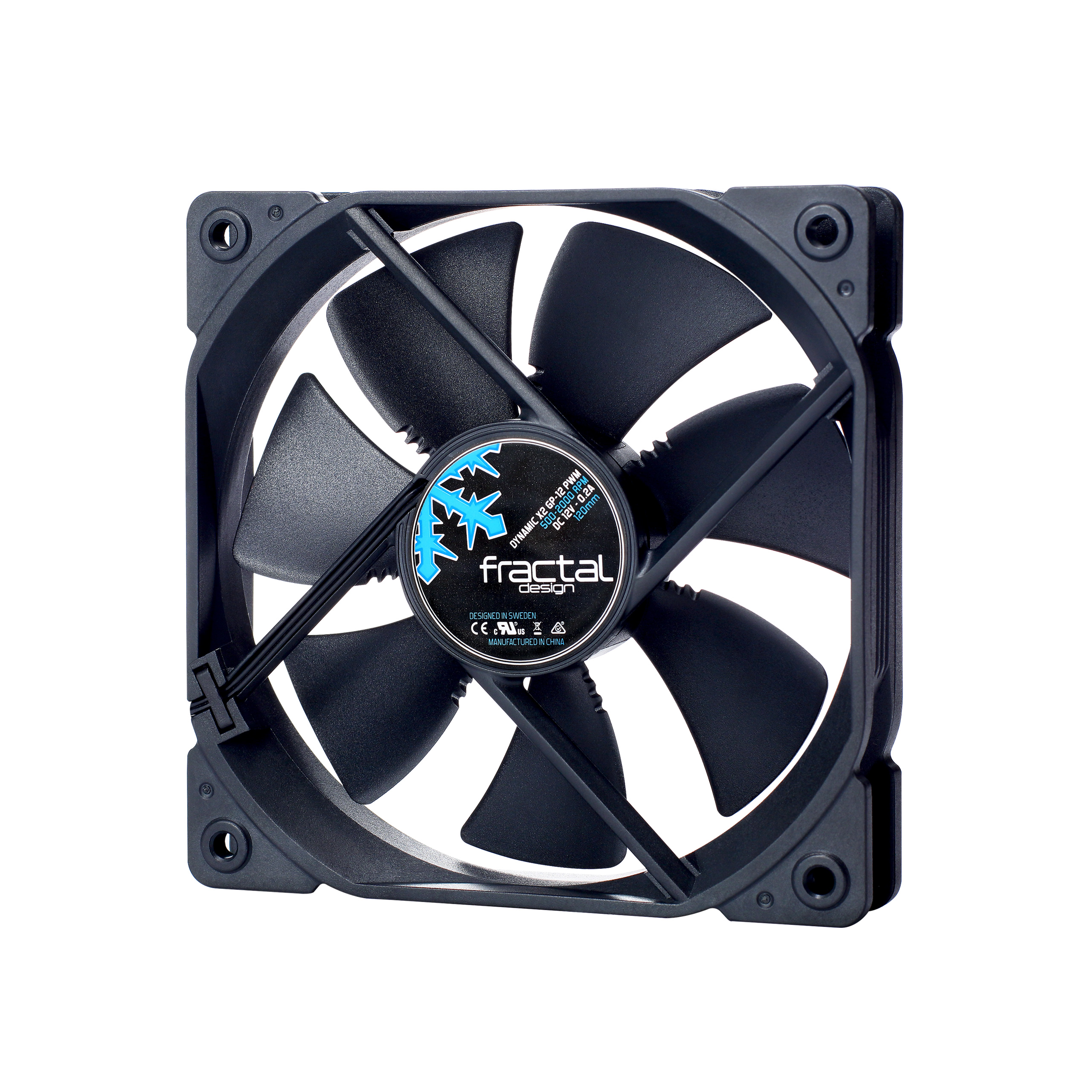 Fractal Design Dynamic X2 GP-12 PWM Siyah Kasa Fanı