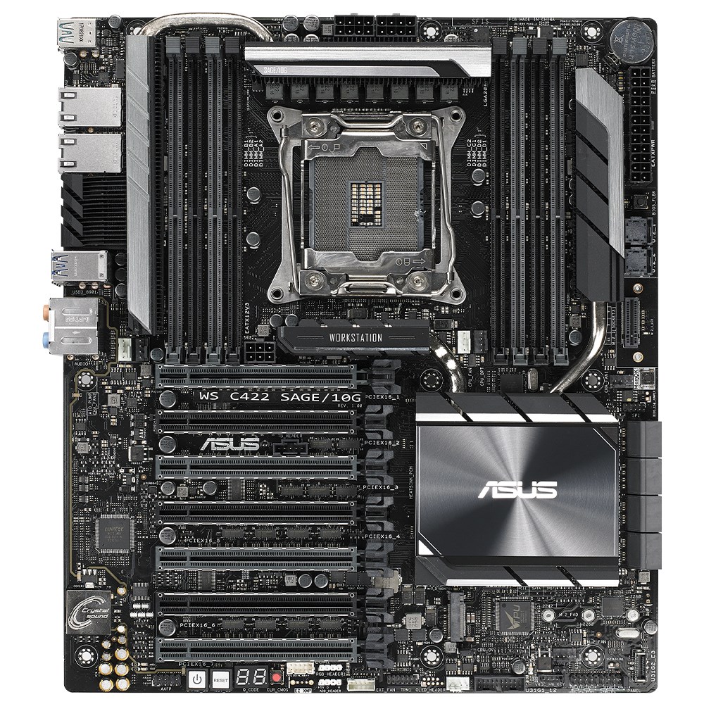 Asus WS C422 SAGE/10G Server/Workstation LGA 2066 (Soket R4) Intel Anakart 